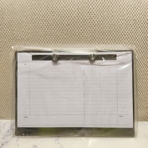 Cloth & Paper Modern Bound Notepad Compatible With Half Letter & A5 Inserts